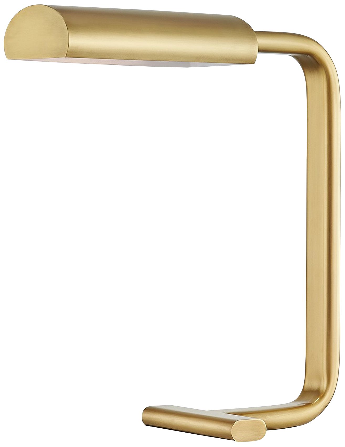 Hudson Valley Renwick Aged Brass LED Desk Lamp