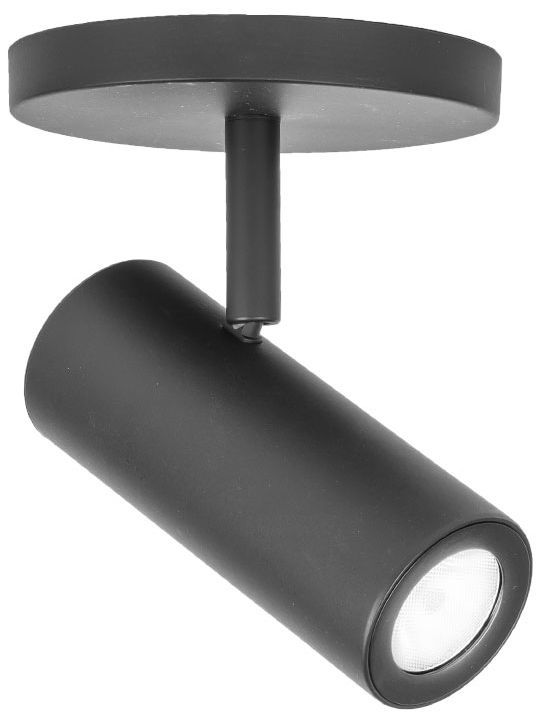 WAC Silo X10 Black 3000K LED Track Ceiling Spot Light 80W84 Lamps Plus