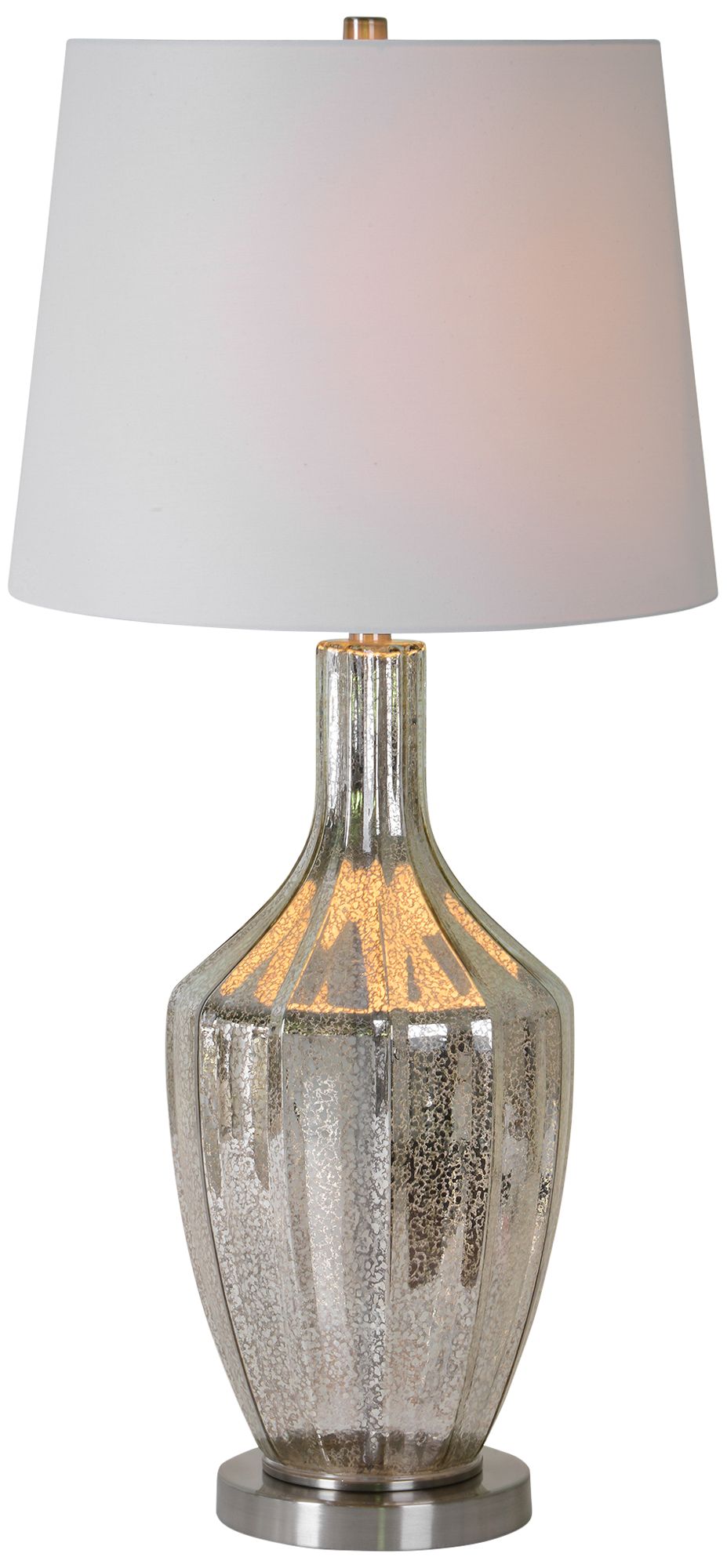 Stan Antique Mercury Glass Vase Table Lamp 80X42 Lamps Plus