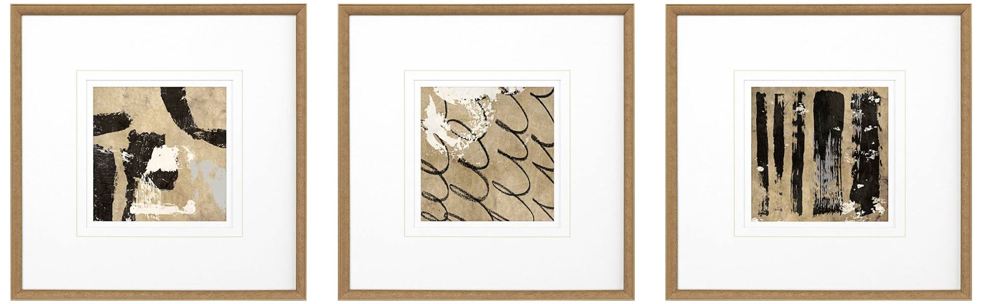 Paragon Grammercy Ii 21" Square 3-piece Giclee Framed Wall Art Set