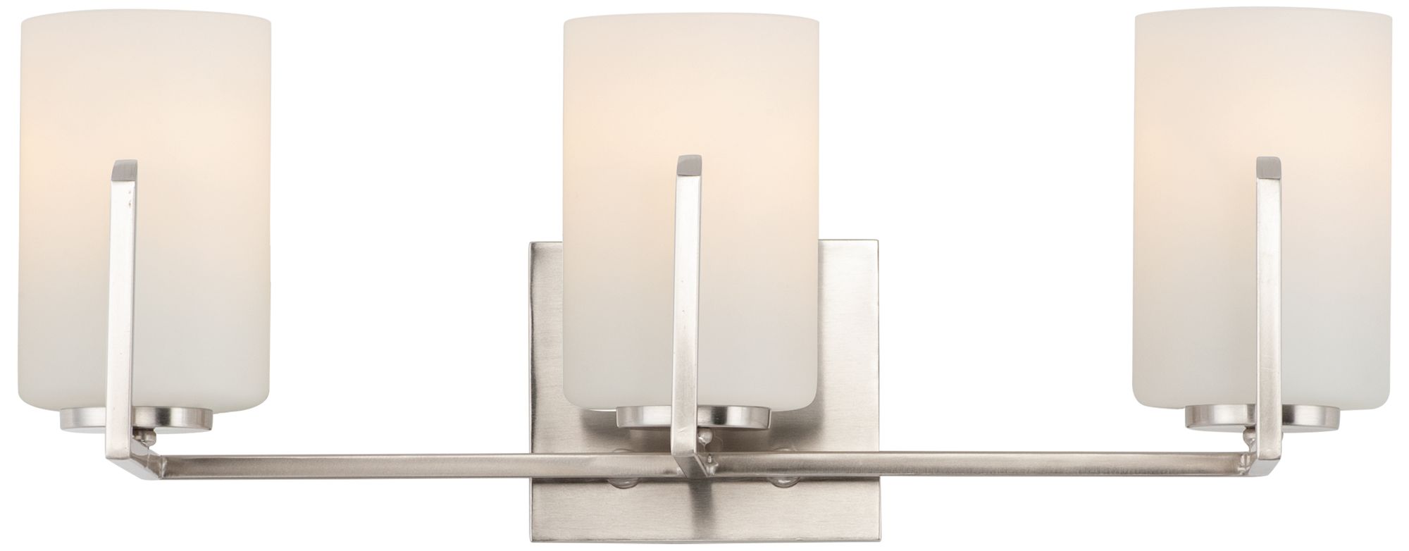 Maxim Dart 21 1/4" Wide Satin Nickel 3-Light Bath Light