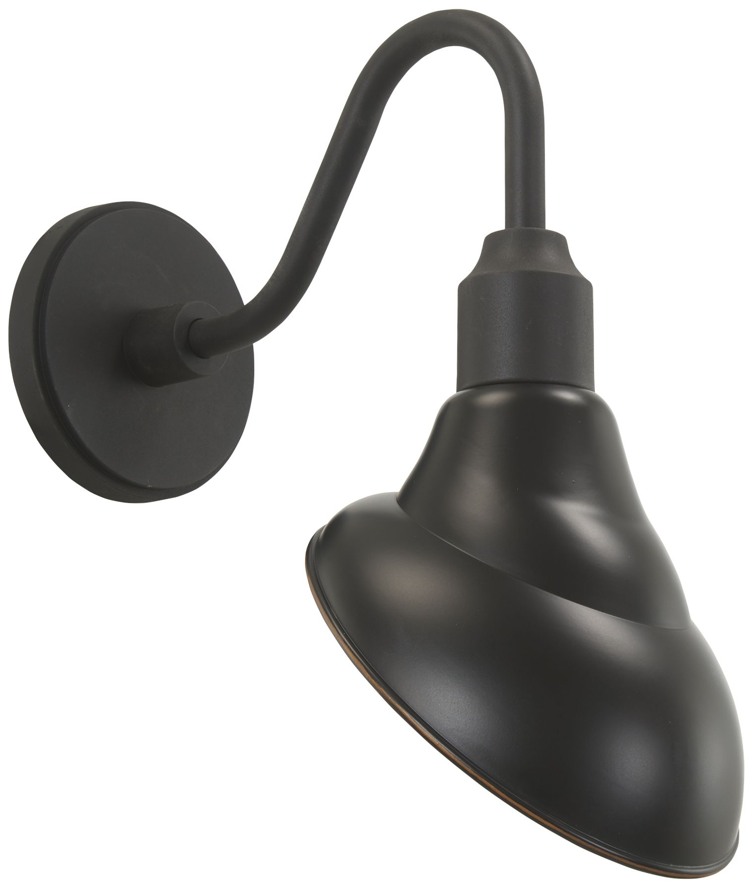 RLM Series 17 1/2" Bronze and Black Outdoor Barn Wall Light