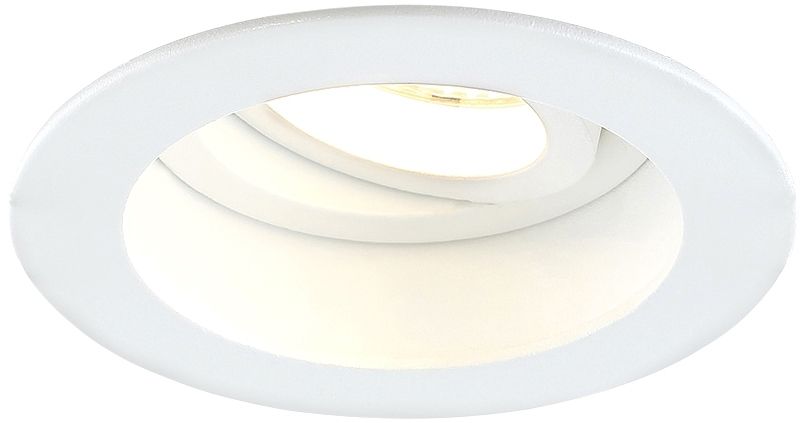 Eurofase Amigo 3 1/4" White 15W LED Round Gimbal Downlight