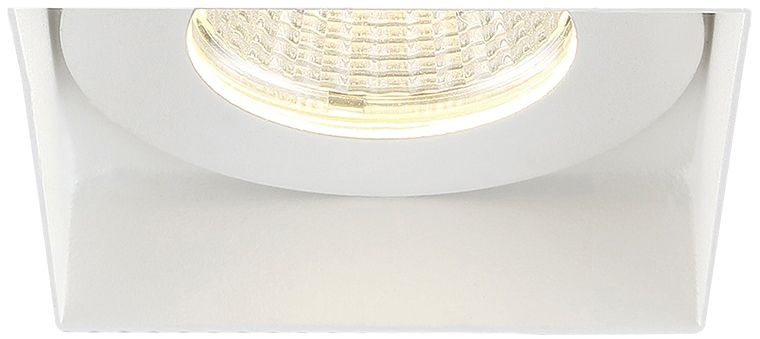 Amigo 3" White 15W LED Square Trimless Recessed Downlight