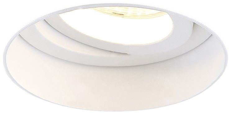 Amigo 3" White 15 Watt LED Round Trimless Gimbal Downlight