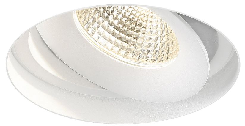 Amigo 6 1/8" White 26W LED Round Trimless Gimbal Downlight