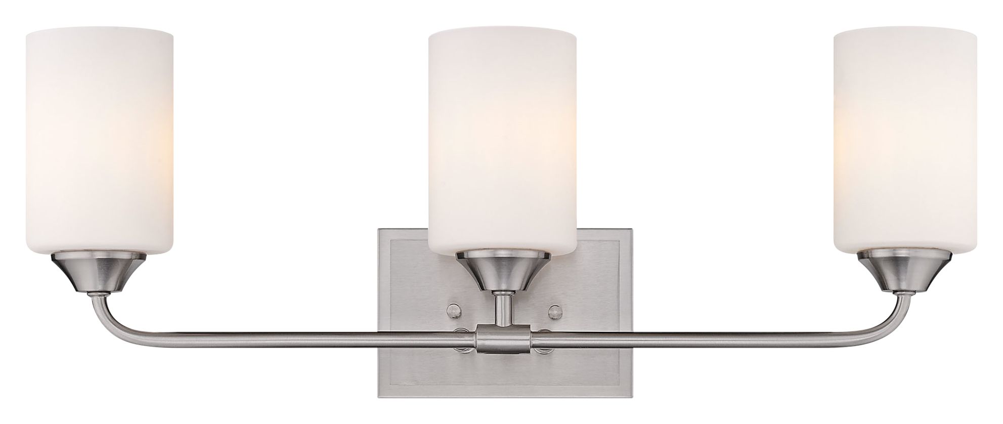 Ormond 25" Wide Pewter Metal 3-Light Vanity Bath Light