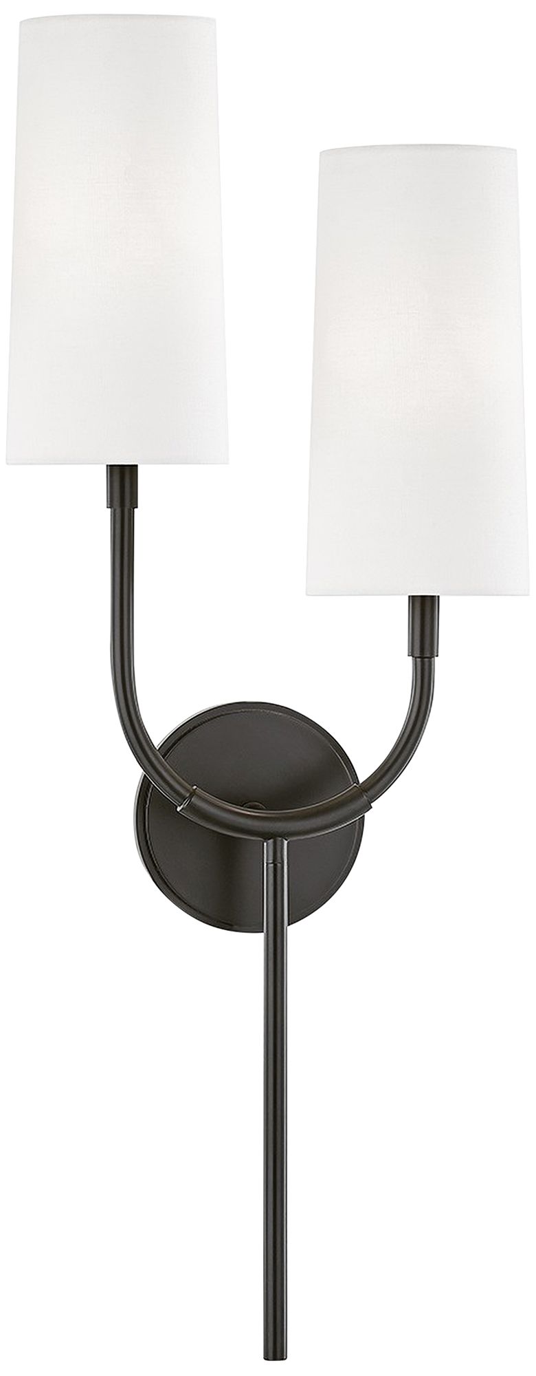 Hudson Valley Vesper 26 3/4"H Old Bronze 2-Light Wall Sconce