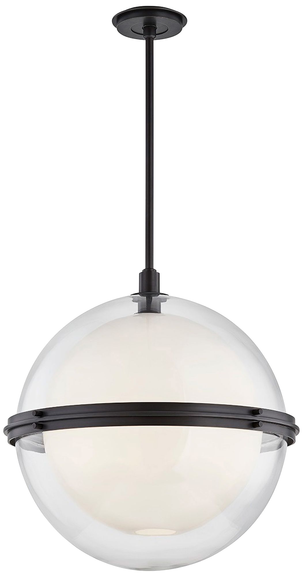 Hudson Valley Northport 22" Wide Old Bronze Pendant Light