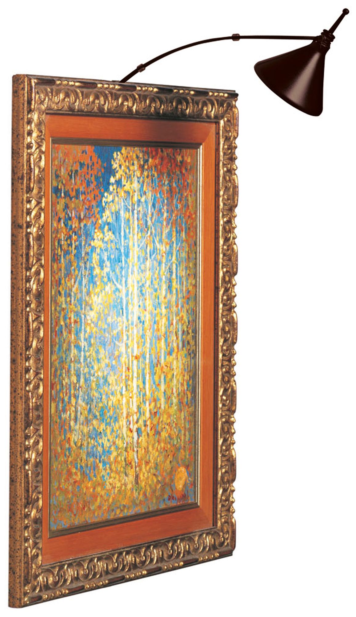 Wexler 3" Wide Oil-Brushed Bronze 20W Direct Wire Picture Light