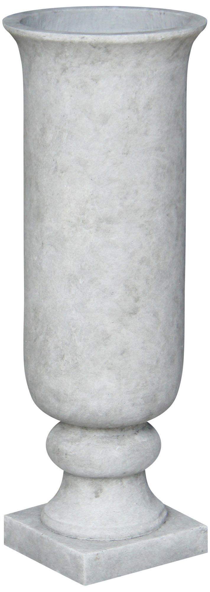 Interlude 29 1/2" High Light Stone Concrete Vase