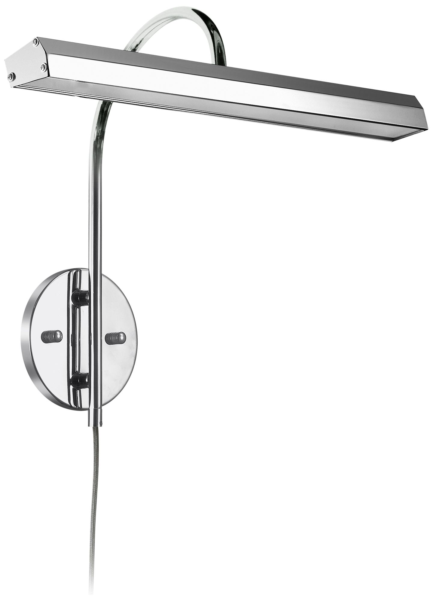 Staccato 16 1/4" Wide Polished Chrome LED Picture Light