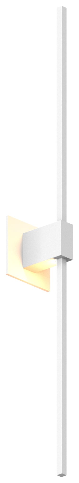 Koncept Z-Bar 36"H Matte White Center-Mount LED Wall Sconce