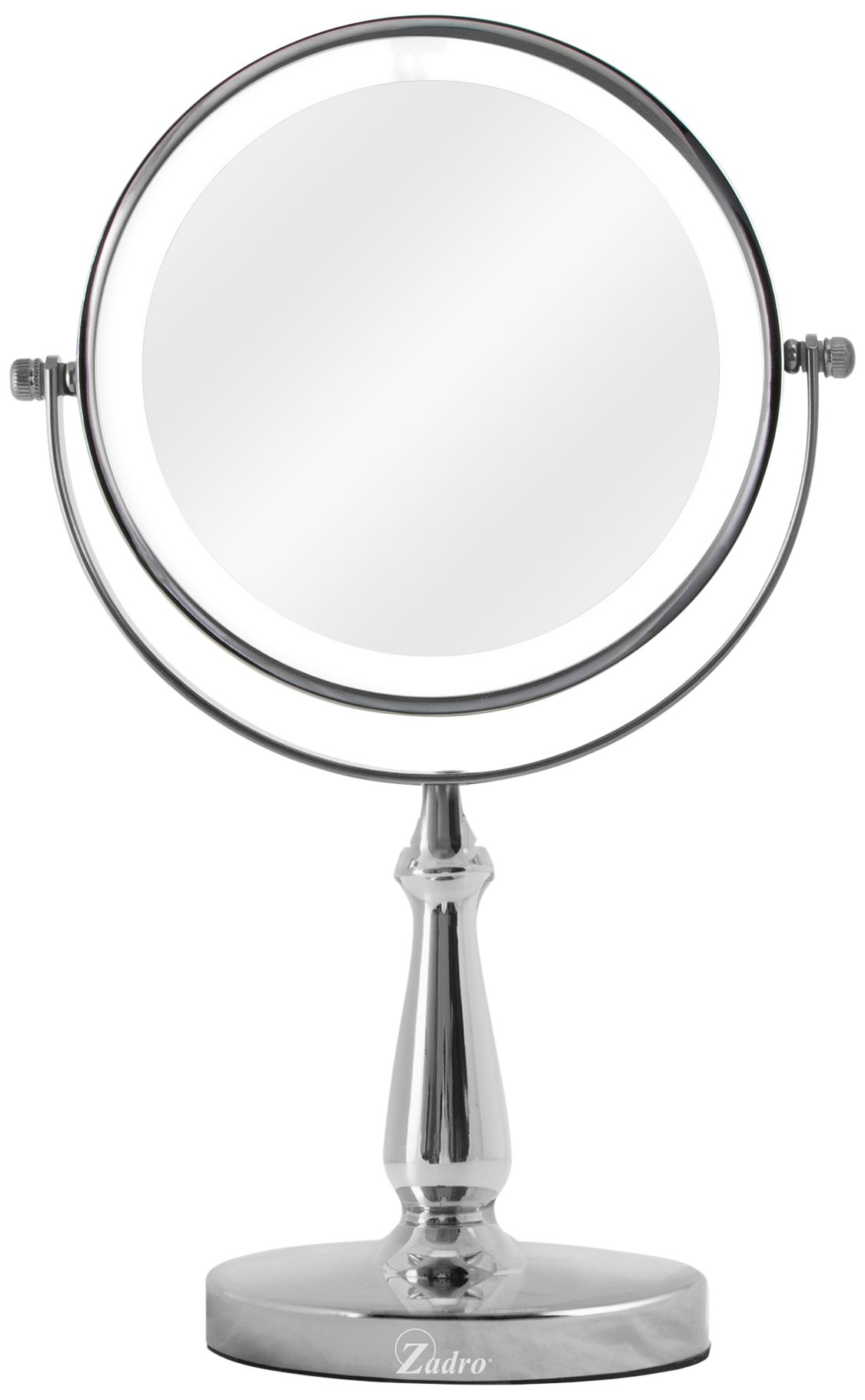 cordless lighted makeup mirror