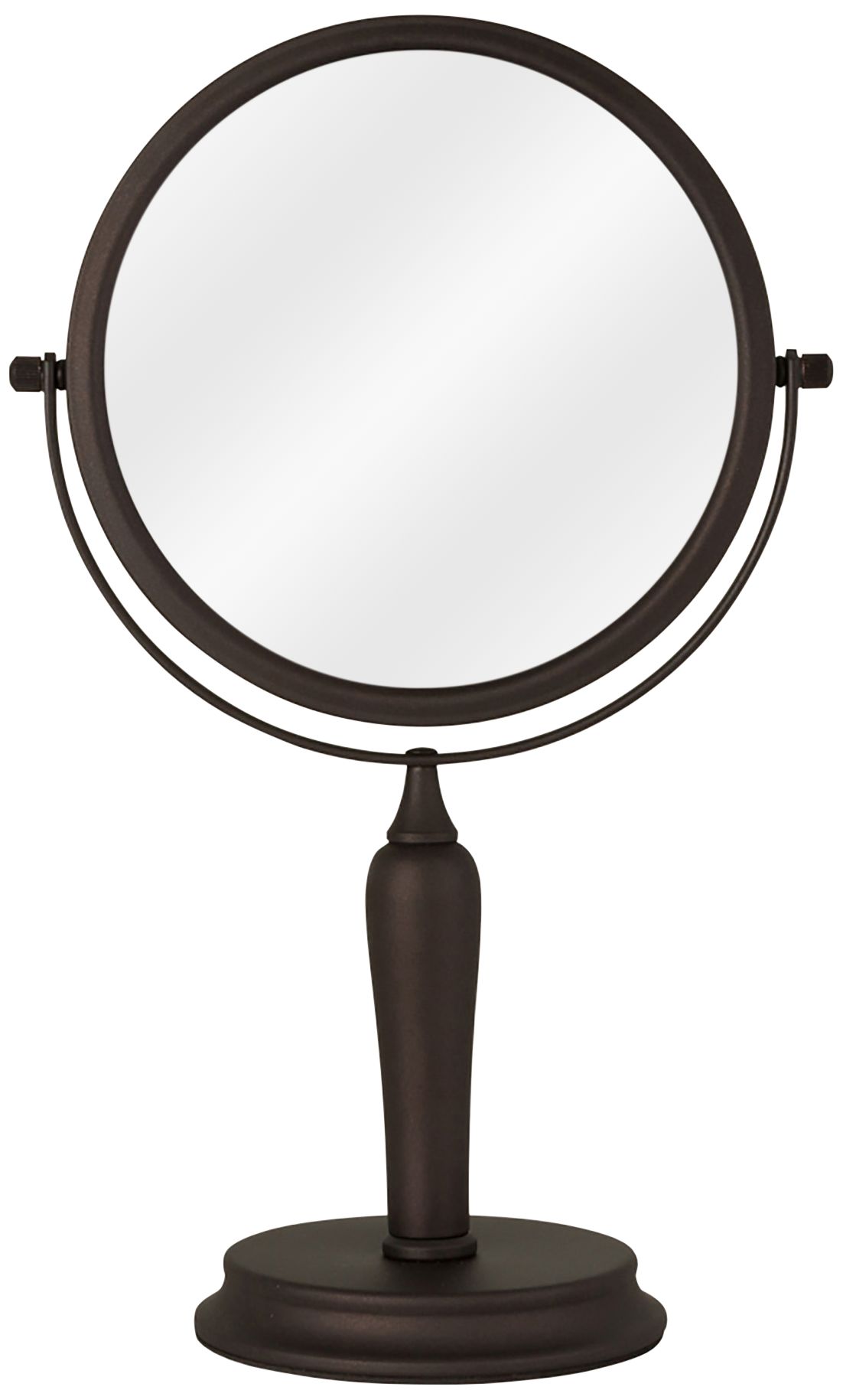 Anaheim OilRubbed Bronze 5X/1X Swivel Vanity Mirror 81P29 Lamps Plus