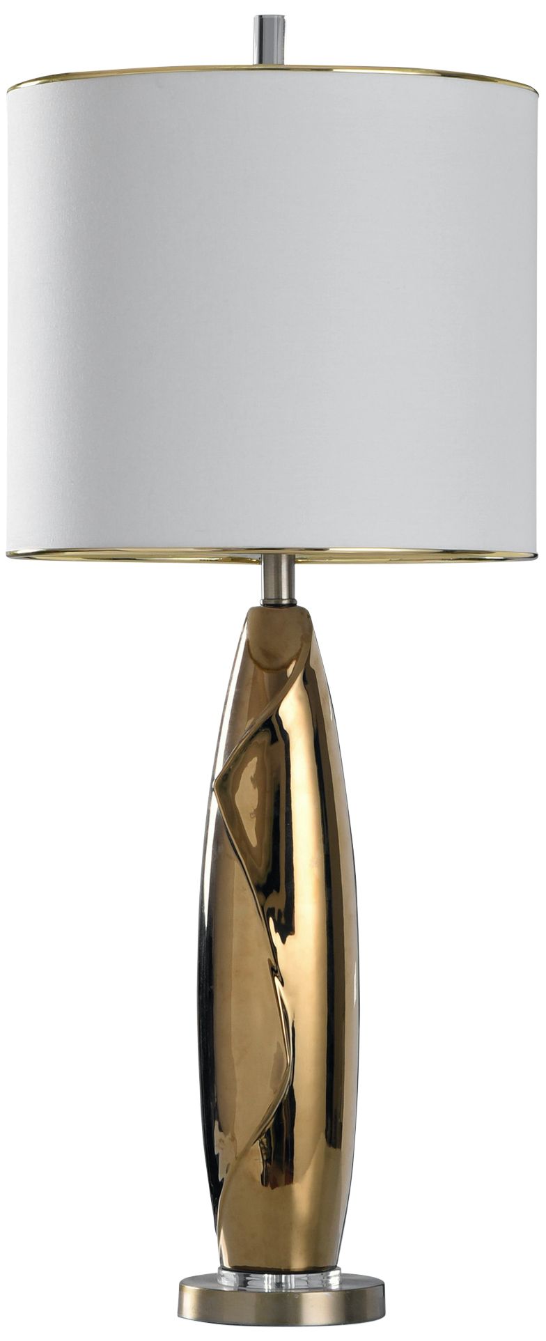 Guildford Gold Glaze Fluid Ceramic Table Lamp