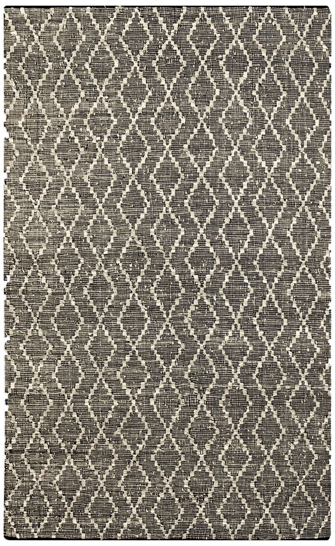 Uttermost Winnow Beige Black and Diamond Area Rug