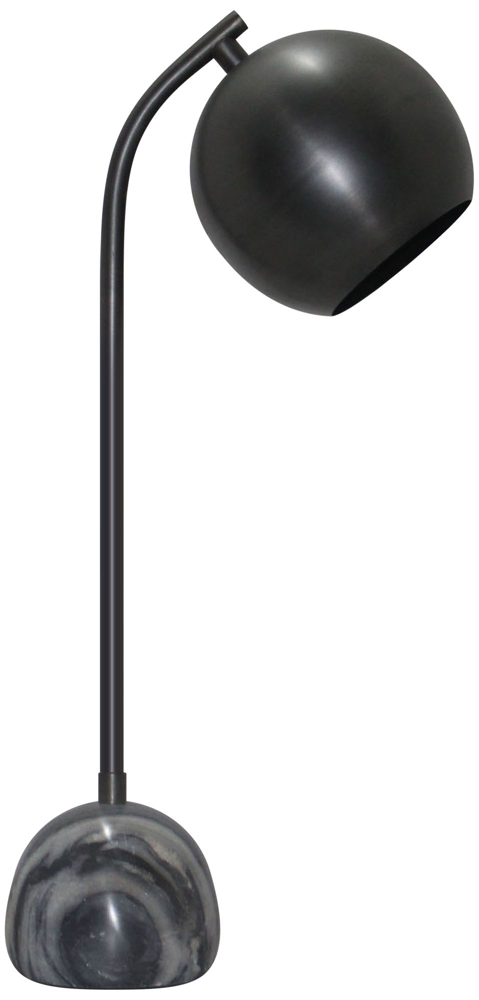 Crestview Collection Drake Gun-Metal Desk Lamp