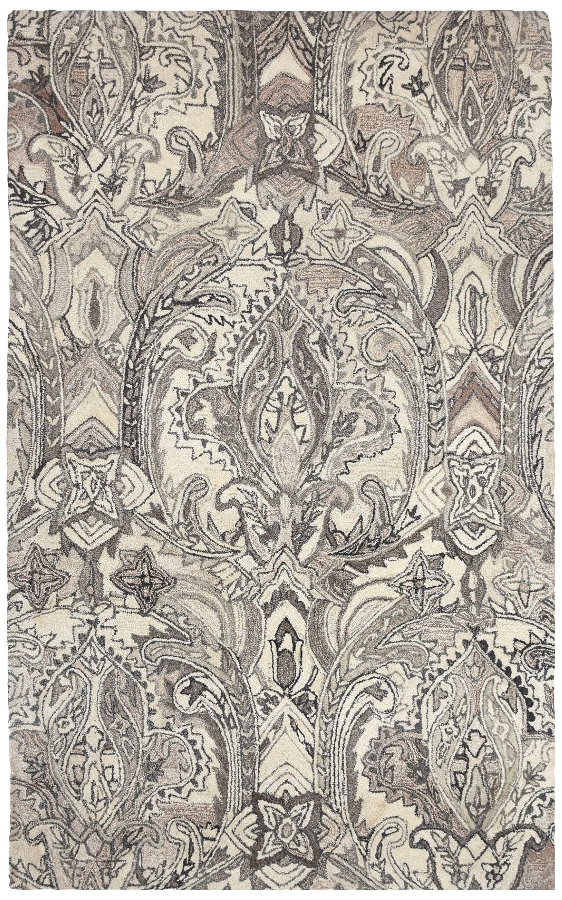 Uttermost Clairmont Natural Floral Area Rug
