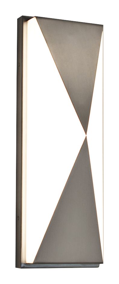 Novara 13" High Satin Nickel LED Wall Sconce 