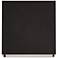 Zoe 5" High Black Square Wall Wash LED Wall Sconce