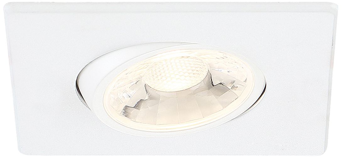 Eurofase 3" White LED Square Gimbal Recessed Downlight