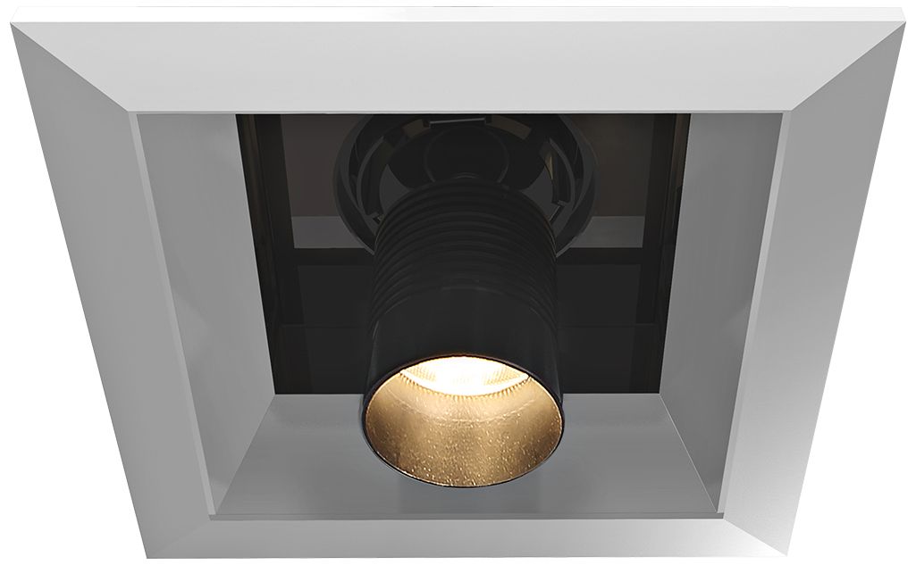 Eurofase 6" Platinum-Black LED Multiple Pulldown Downlight
