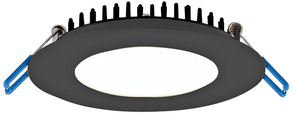 Eurofase 4" Black LED Ultra Slim Round Recessed Downlight