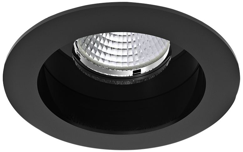 Eurofase Amigo 3 1/4" Black LED Round Recessed Downlight