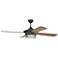 52" Craftmade Stockman LED Wet Rated Rustic Ceiling Fan with Remote