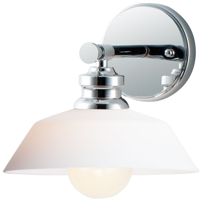 Maxim Willowbrook 7 3/4" High Polished Chrome Wall Sconce