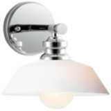 Maxim Willowbrook 7 3/4&quot; High Polished Chrome Wall Sconce