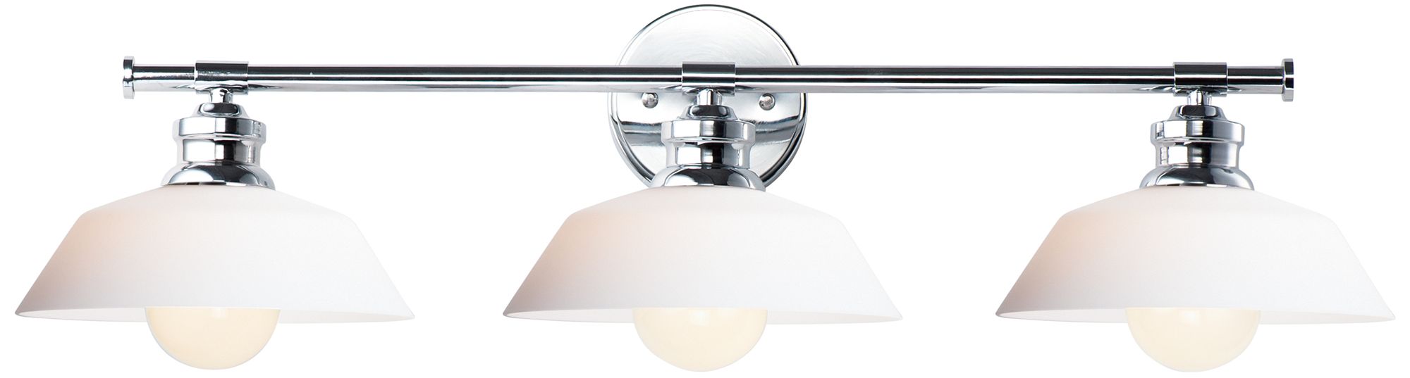 Maxim Willowbrook 31"W Polished Chrome 3-Light Bath Light