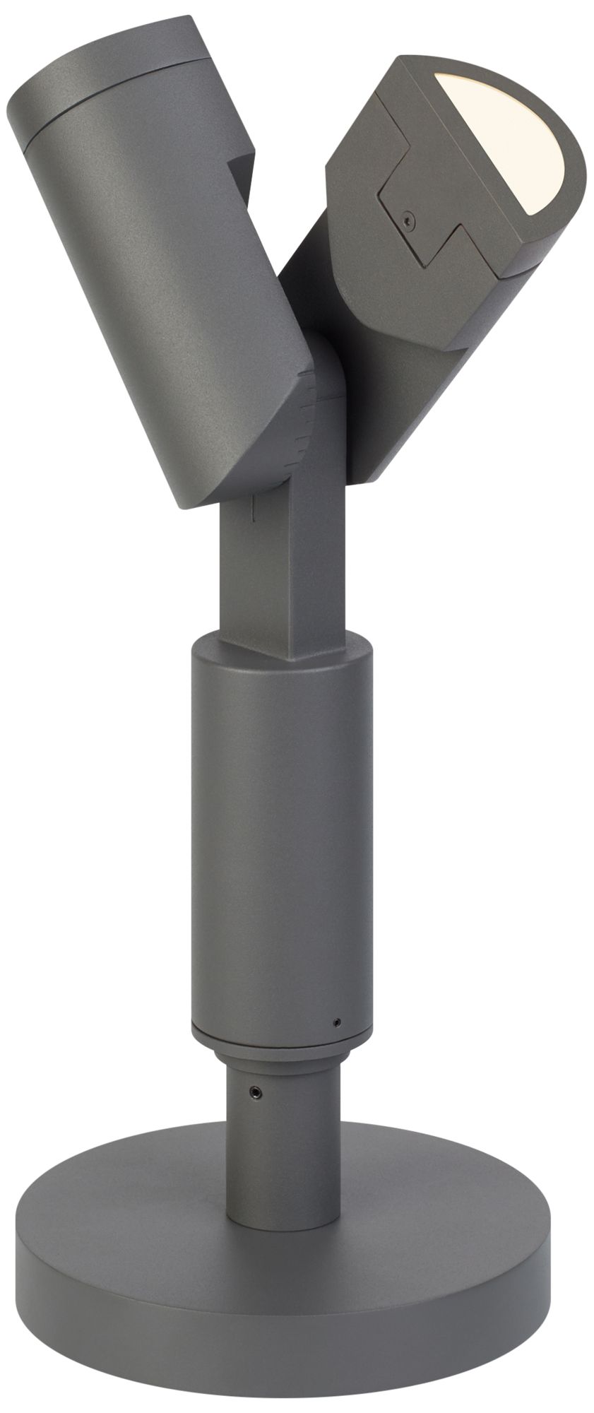 Mode Split 20" High Charcoal 3000K LED Flood/Path Light