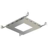 9 1/2&quot;W Steel New Construction Plate for 3&quot; Square Recessed