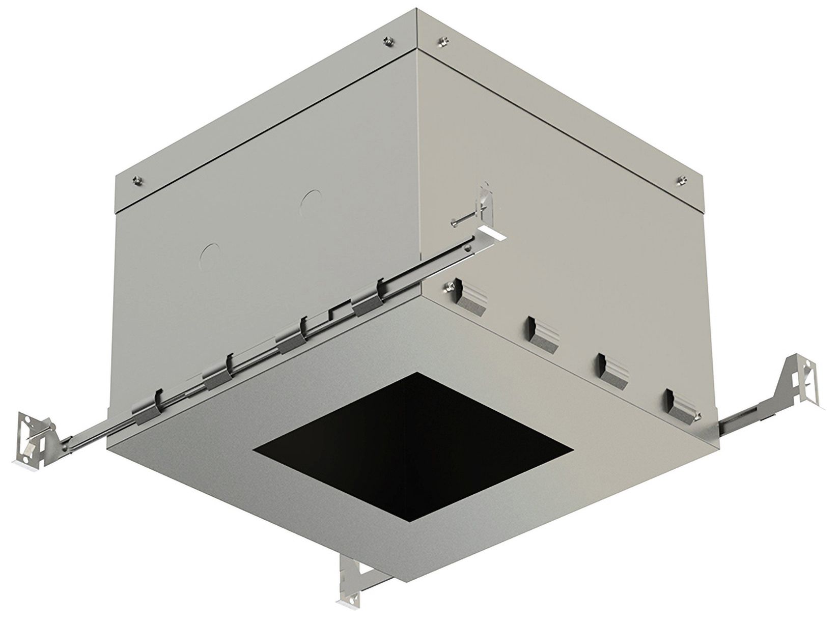 11" Wide Steel IC-Rated Box for 3" Square Trimless Recessed