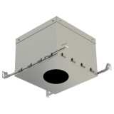 11&quot; Wide Steel Airtight IC-Rated Box for 3&quot; Round Recessed