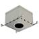 11" Wide Steel Airtight IC-Rated Box for 3" Round Recessed