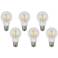 40W Equivalent Clear 4W LED Dimmable Standard A19 6-Pack