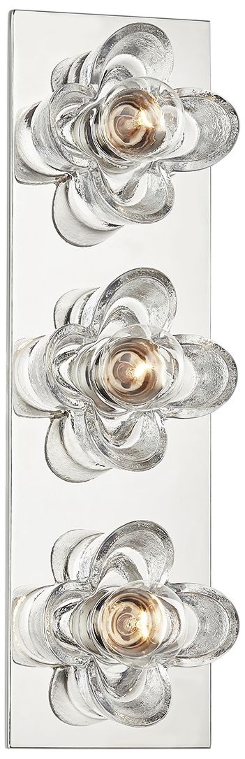 Mitzi Shea 16 1/2" Wide Polished Nickel 3-Light Bath Light