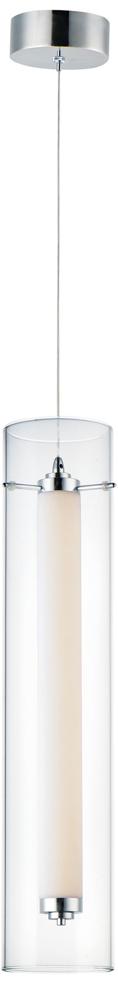ET2 Centrum 24 3/4"H Polished Chrome LED Mini Pendant Light