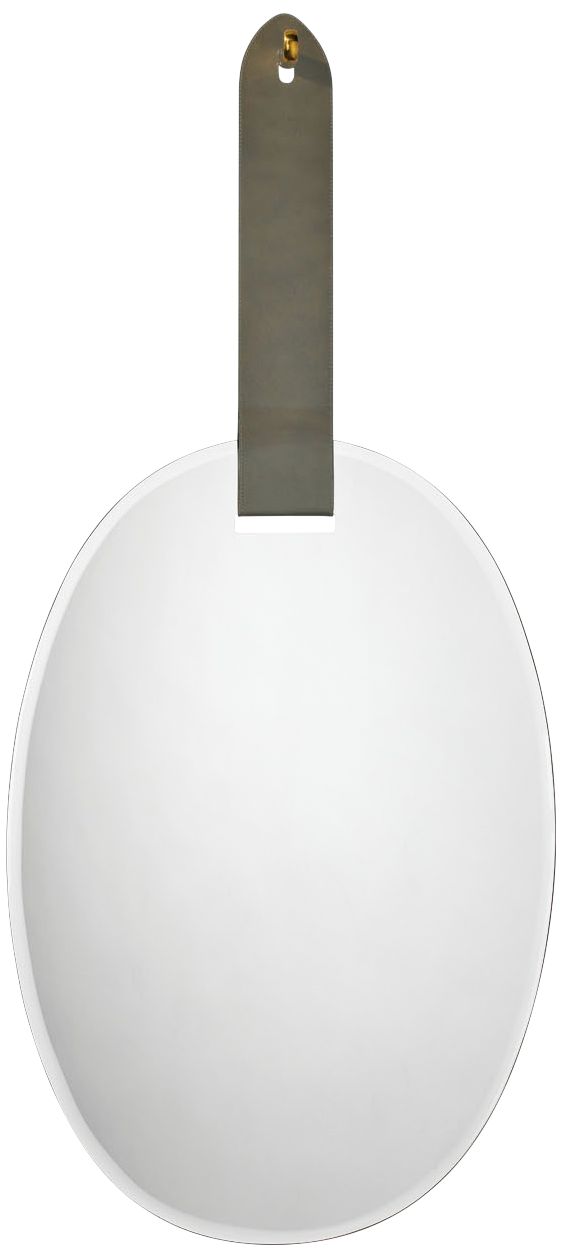 Jamie Young Tether Gray 22" x 48 1/2" Frameless Wall Mirror