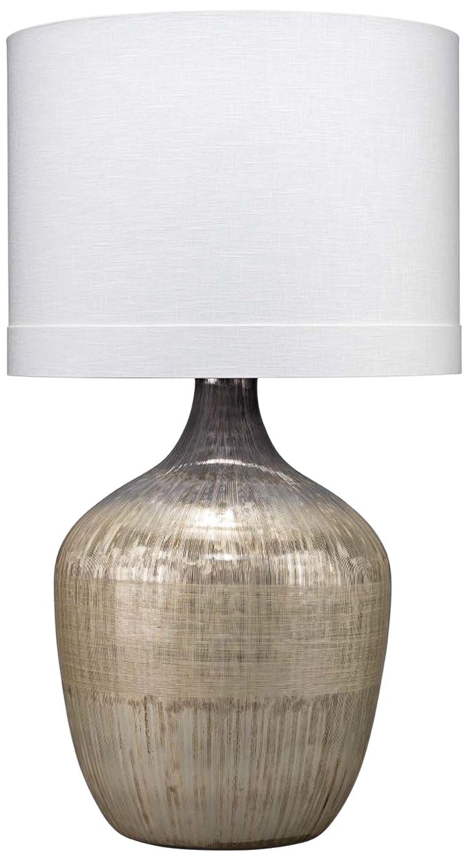 etched birches table lamp