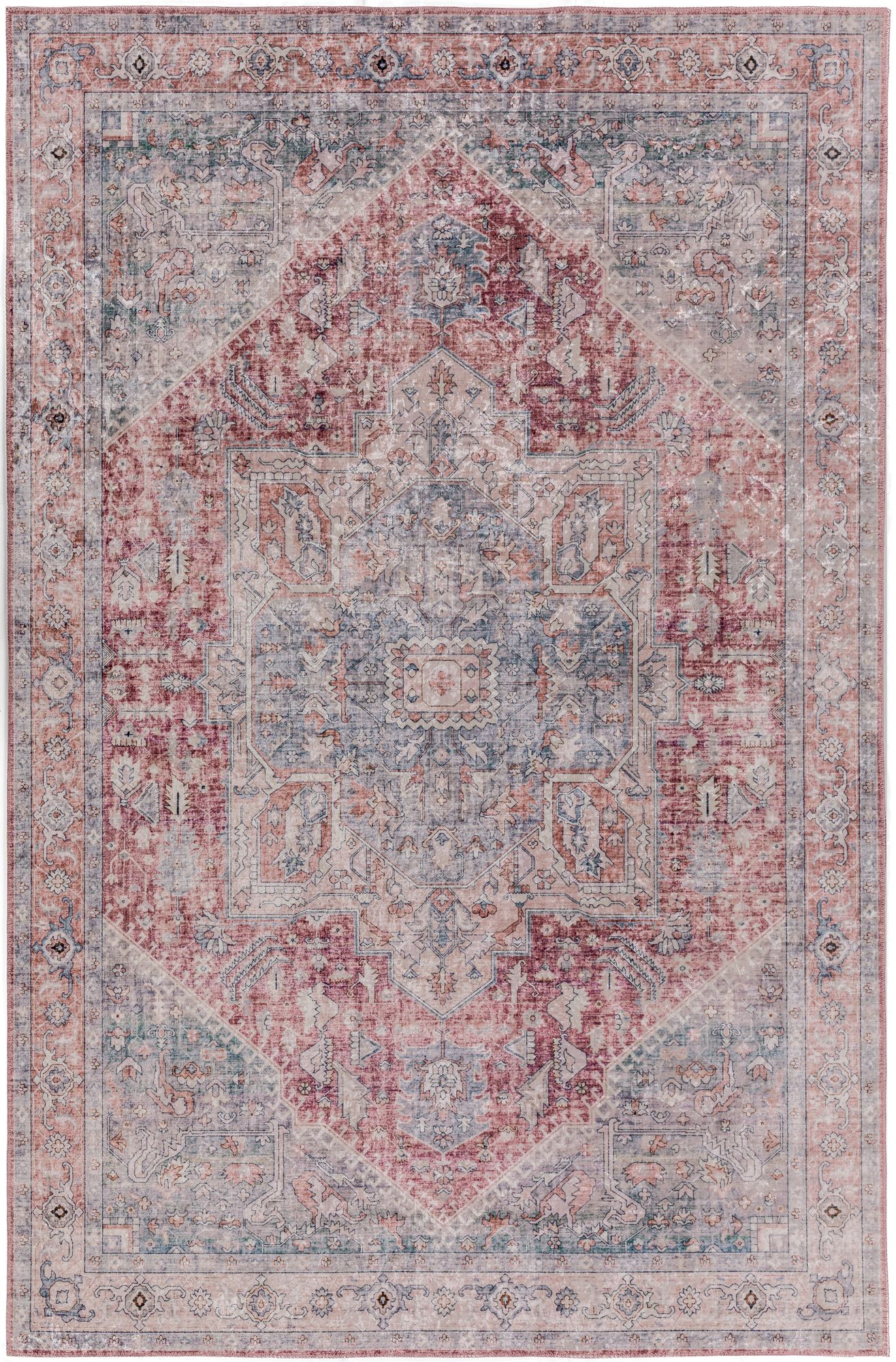 Dalyn Rou RO2 Blush Area Rug – Soft, Elegant, Modern Design