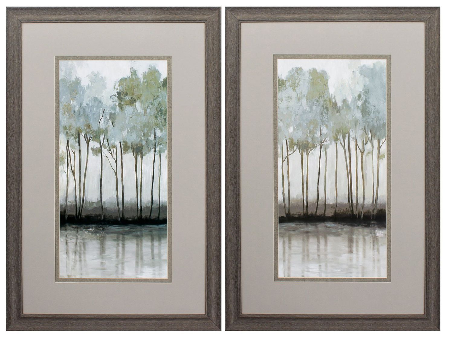 Paragon Woodland Hills 35" High 2-piece Framed Wall Art Set