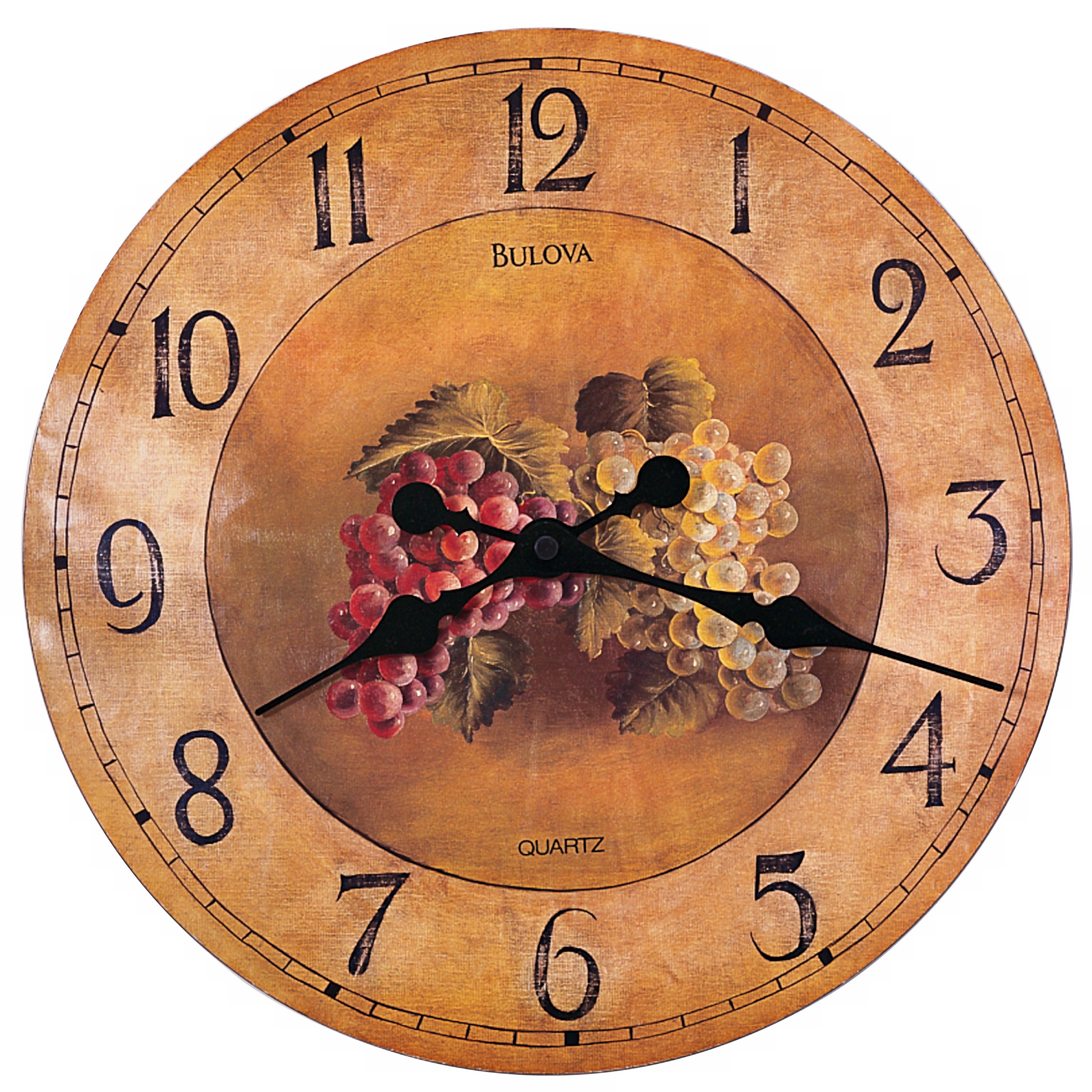 Bulova Whittingham Decorative 18" Wide Wall Clock