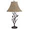 Wrought Iron Tree Table Lamp