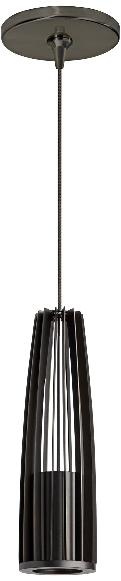Evo 3 1/4"W Antique Bronze LED Freejack Mini Pendant Light