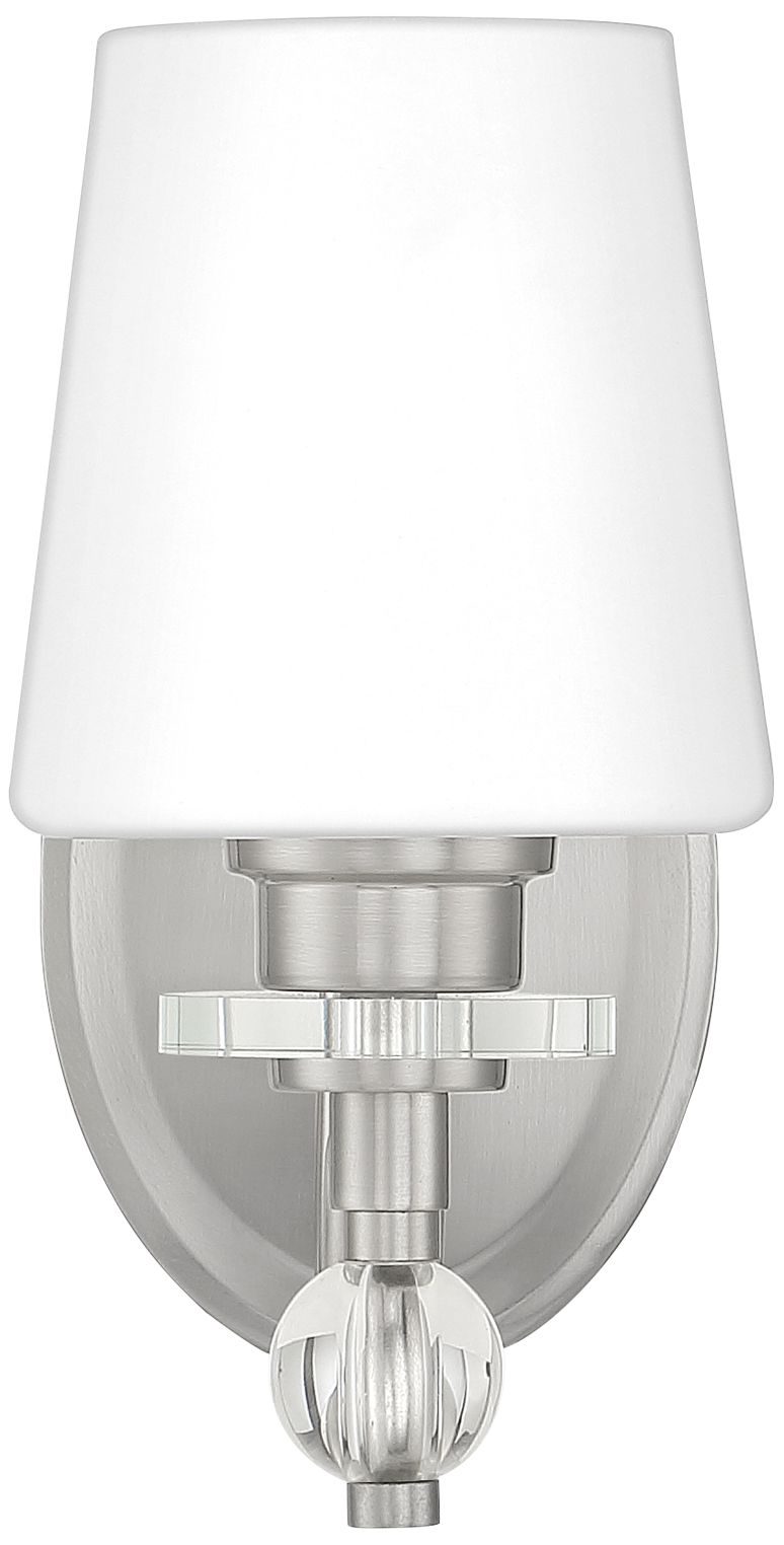 Quoizel Hollister 9 1/2" High Brushed Nickel Wall Sconce