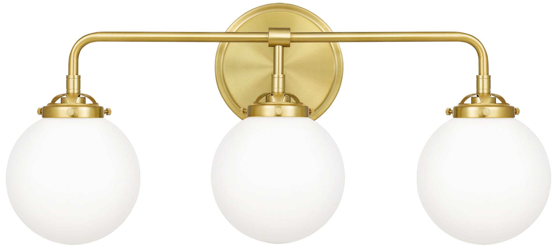 Quoizel Landry 24" Wide Satin Brass 3-Light Bath Light